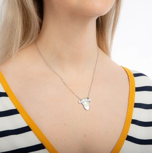 Couture Kingdom - Disney - Winnie the Pooh Tigger Necklace White Gold