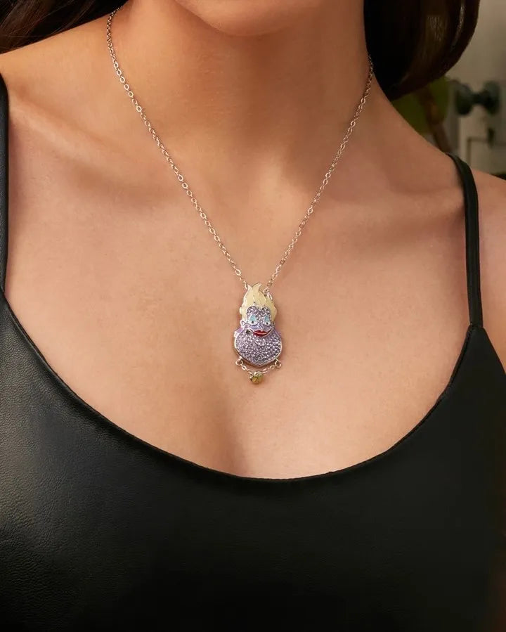 Couture Kingdom - Disney - The Little Mermaid Ursula Necklace Silver