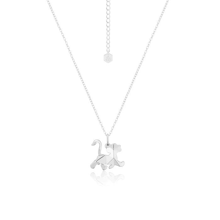 Couture Kingdom - Disney D100 - Simba Facet Necklace White Gold