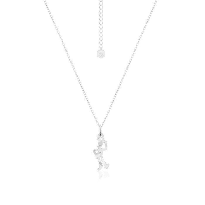 Couture Kingdom - Disney D100 - Woody Facet Necklace White Gold