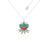 Disney The Muppets Couture Kingdom - Kermit The Frog - Crystal Necklace Silver