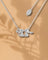 Couture Kingdom - Disney - Lilo & Stitch Angel Kissing Necklace Silver