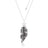 Disney Couture Kingdom - Dumbo - Magic Feather Necklace White Gold