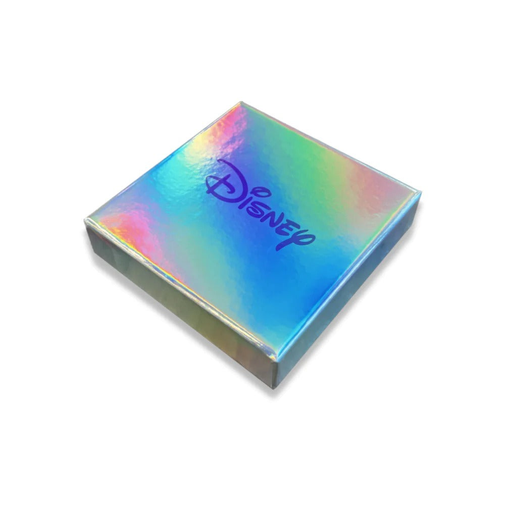 Disney Couture Kingdom - D100 - Mickey Mouse CZ Black Enamel Ring Size 7 White Gold