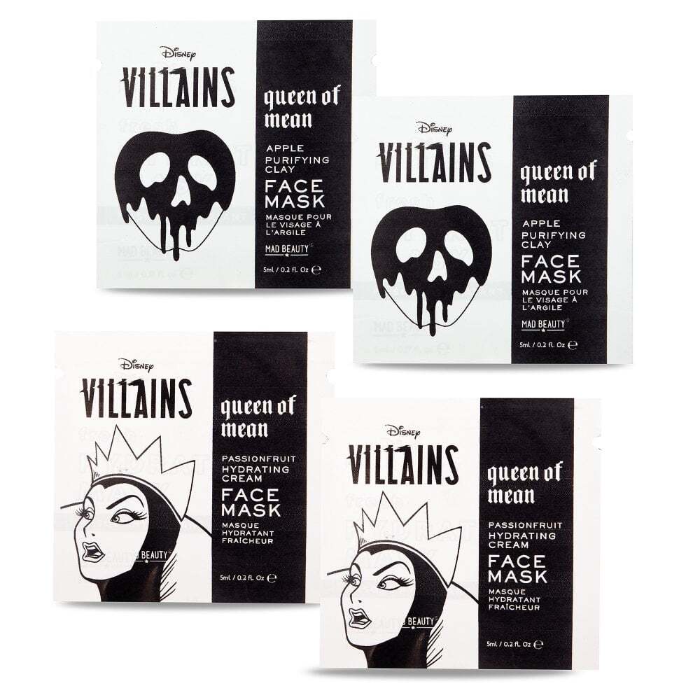 Mad Beauty Disney Pop Villains Headband & Face Masks - Evil Queen