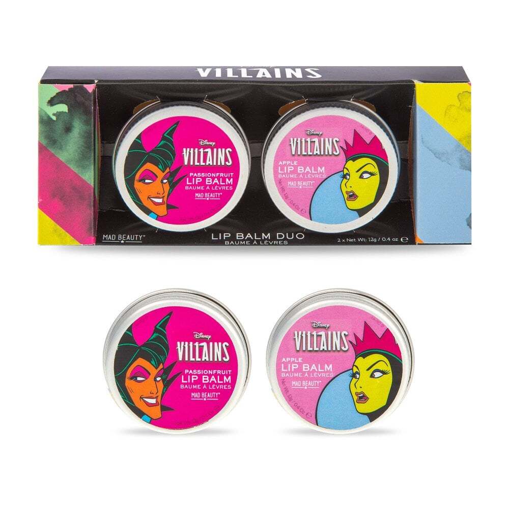 Mad Beauty Disney Pop Villains Lip Balm - Duo
