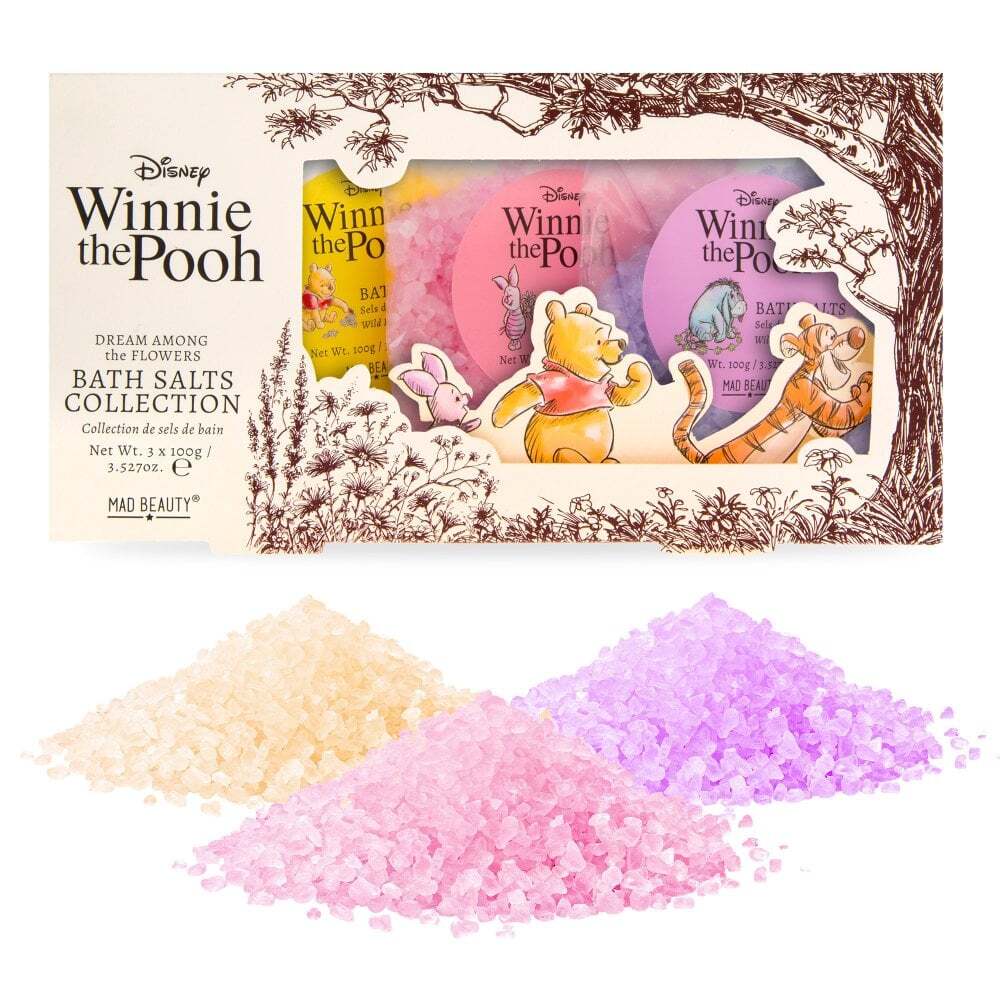 Mad Beauty Disney Winnie The Pooh Bath Salt Trio