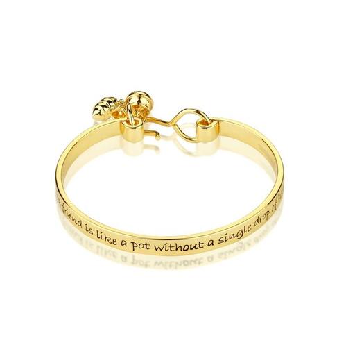 Disney Couture Kingdom - Winnie the Pooh - Friendship Bangle Yellow Gold