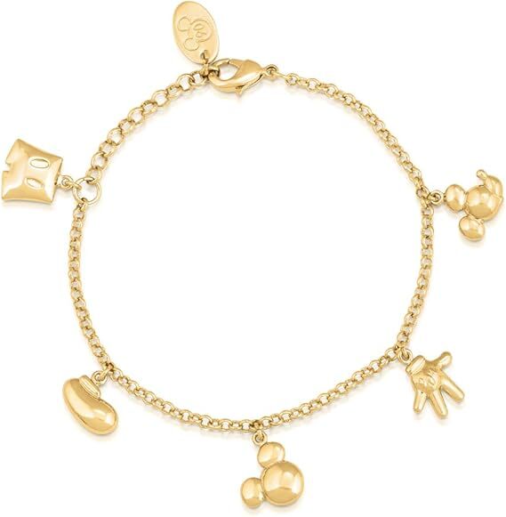 Disney Couture Kingdom - Mickey Mouse Icon Charm Bracelet Gold