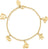Disney Couture Kingdom - Mickey Mouse Icon Charm Bracelet Gold