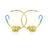Couture Kingdom - Disney - Toy Story Bo Peep Hoop Earrings Yellow Gold