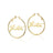 Disney Couture Kingdom - Fantasia - Hoop Earrings Gold