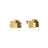 Disney Couture Kingdom - 101 Dalmatians - Cruella De Vil Crystal Stud Earrings Gold