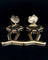 Couture Kingdom - The Muppets - Kermit The Frog Drop Earrings Gold