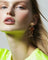 Couture Kingdom - The Muppets - Kermit The Frog Drop Earrings Gold