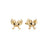 Disney Couture Kingdom - Lilo & Stitch - Angel Stud Earrings Gold
