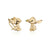 Couture Kingdom - Disney - Lilo & Stitch Angel Kissing Earrings Gold
