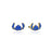 Couture Kingdom - Disney - Lilo & Stitch Crystal Silhouette Stud Earrings Gold