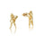 Couture Kingdom - Disney - Pocahontas Stud Earrings Yellow Gold