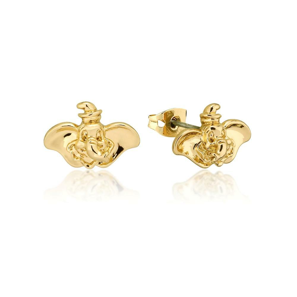 Couture Kingdom - Disney - Dumbo Stud Earrings Yellow Gold