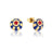 Couture Kingdom - Disney - Dumbo Circus Ball Stud Earrings Yellow Gold