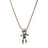Disney Couture Kingdom - Mickey Mouse - Junk Yard Necklace Yellow Gold and Silver Plated