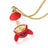 Disney Couture Kingdom - Toy Story - Pizza Planet Rocket Necklace Yellow Gold
