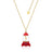 Disney Couture Kingdom - Toy Story - Pizza Planet Rocket Necklace Yellow Gold