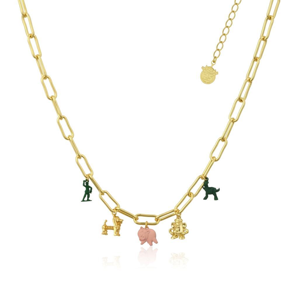 Couture Kingdom - Disney - Toy Story Charm Necklace Yellow Gold