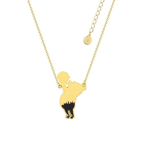 Couture Kingdom - Disney - Winnie the Pooh Hunny Drip Necklace Yellow Gold