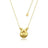 Couture Kingdom - Disney - Winnie the Pooh Necklace Yellow Gold