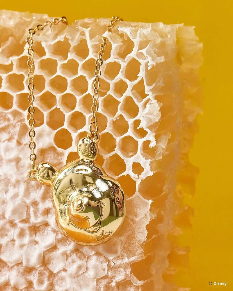 Couture Kingdom - Disney - Winnie the Pooh Necklace Yellow Gold