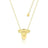 Couture Kingdom - Disney - Winnie the Pooh Tigger Necklace Yellow Gold