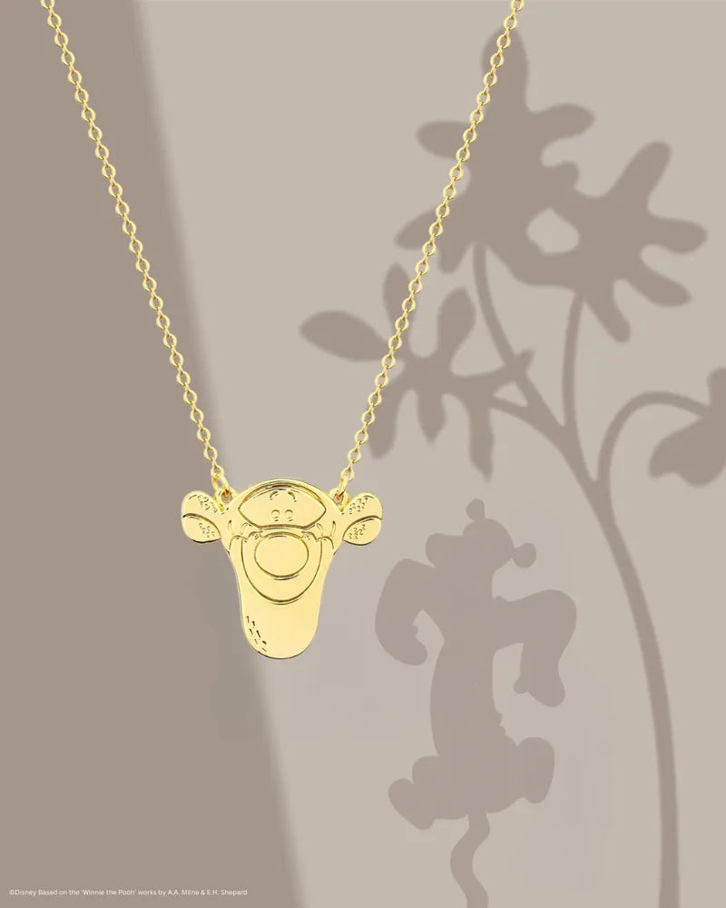 Couture Kingdom - Disney - Winnie the Pooh Tigger Necklace Yellow Gold