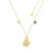 Couture Kingdom - Disney - Bambi Thumper Necklace Yellow Gold