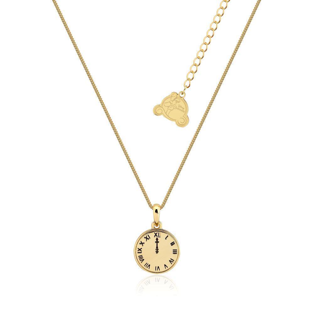 Couture Kingdom - Disney - Cinderella Midnight Dreaming Medallion Necklace Yellow Gold
