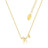Couture Kingdom - Disney - Bambi Necklace Yellow Gold
