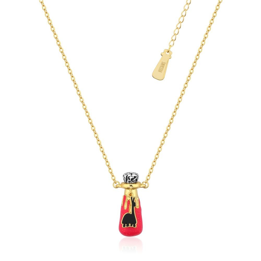 Couture Kingdom - Disney - The Emperors New Groove Llama Poison Necklace Yellow Gold