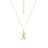 Disney Couture Kingdom D100 - Mickey Mouse - Facet Necklace Gold