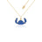 Couture Kingdom - Disney - Lilo & Stitch Crystal Silhouette Necklace Gold