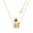 Couture Kingdom - Disney - Up House Necklace Yellow Gold