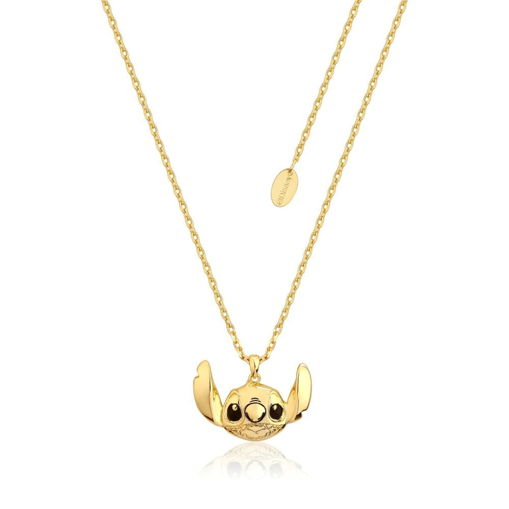 Couture Kingdom - Disney - Lilo and Stitch Necklace Yellow Gold