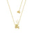 Couture Kingdom - Disney - Mulan Cri-Kee Necklace Yellow Gold