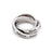 Disney Couture Kingdom - Tinker Bell - Interlocking Ring White Gold Small