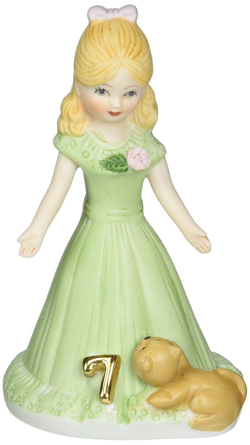 Growing Up Girls - Blonde Age 7 Cake Topper
