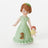 Growing Up Girls - Brunette Age 3 Cake Topper