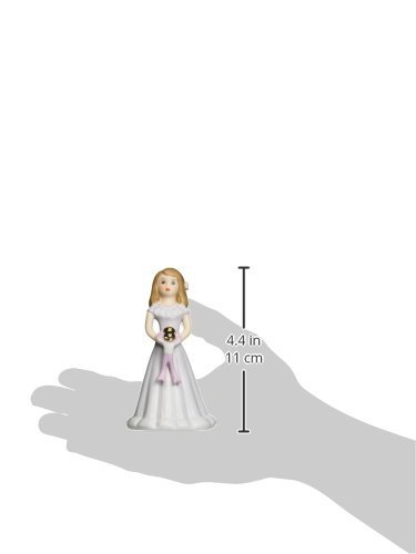 Growing Up Girls - Brunette Age 8 Cake Topper