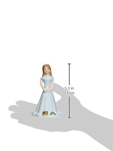 Growing Up Girls - Brunette Age 10 Cake Topper
