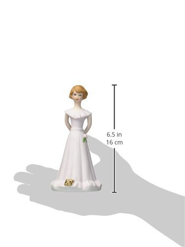 Growing Up Girls - Brunette Age 13 Cake Topper