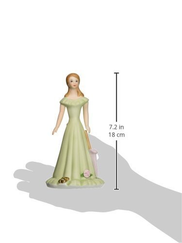 Growing Up Girls - Brunette Age 15 Cake Topper